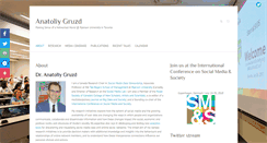 Desktop Screenshot of anatoliygruzd.com